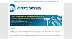 Desktop Screenshot of damwhitepapers.org